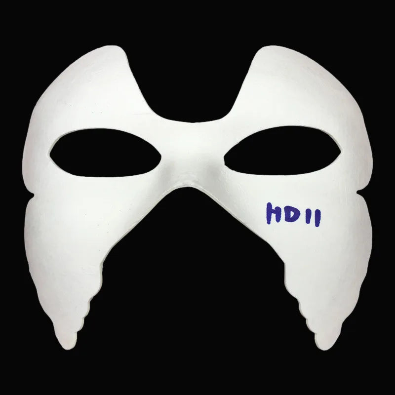 12/20/24 Pcs Halloween Mask DIY Paintable Blank Mask Paper Art Masks DIY Painting Masks For Masquerade Cosplay Party