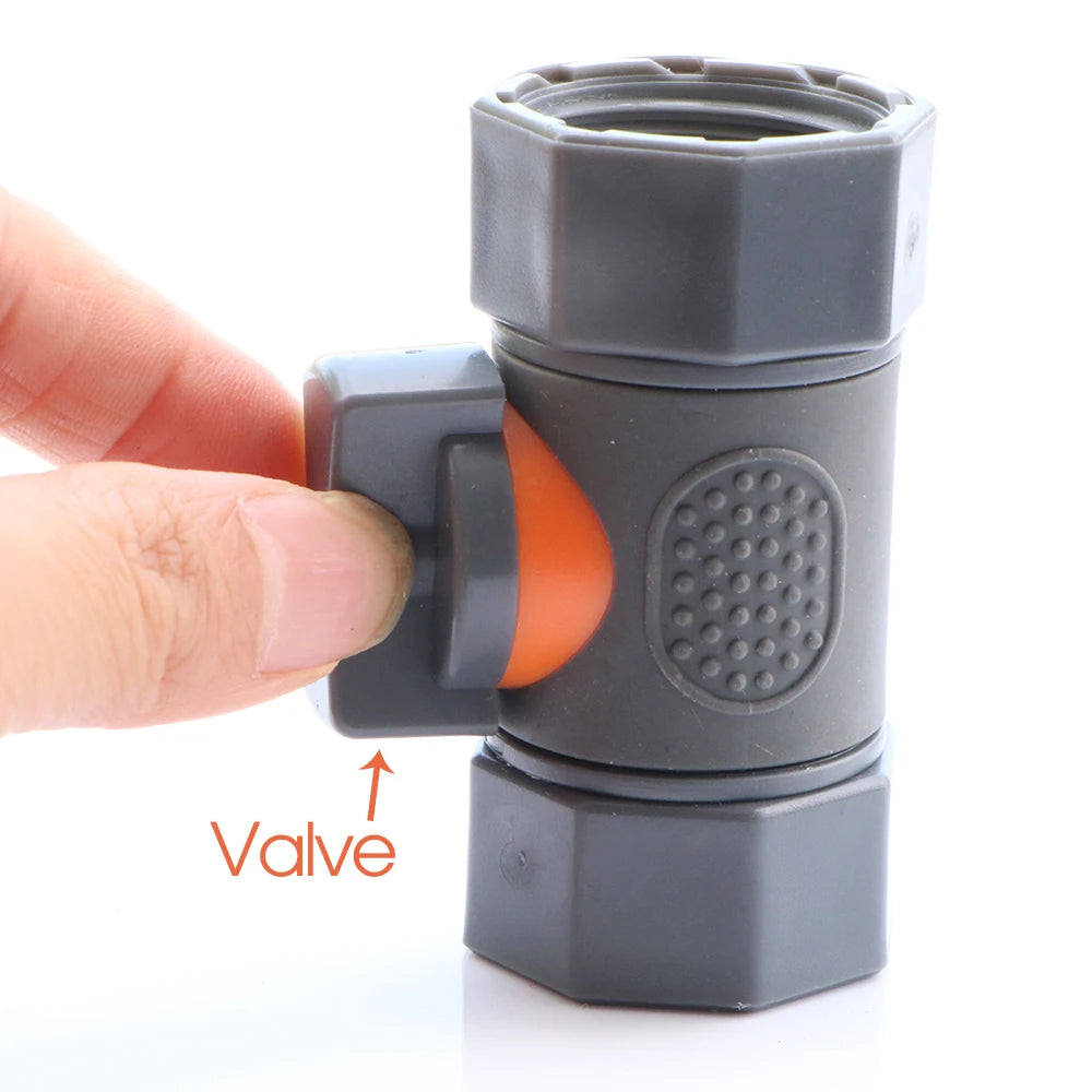Garden Hose Quick Connector 1/2 3/4 Inch Pipe Coupler Stop Water Connector for Car Wash 20/16mm Irrigation Tube Repair Joints