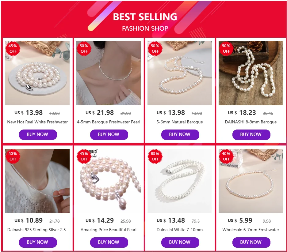 4-5mm Baroque Freshwater Pearl Necklaces with 5cm Extend Chain 925 Sterling Silver 38 45 50cm Necklaces Jewelry Gift 2026 New