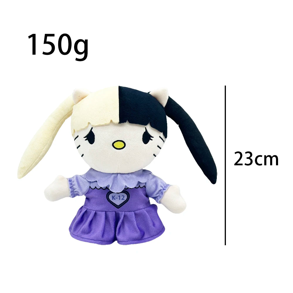 New Hello Kitty Ken Carson Rapper Trippie Taylors Plush Toy Doll with Clothes Stuffed Soft Plush Toys Fans Collect Gifts