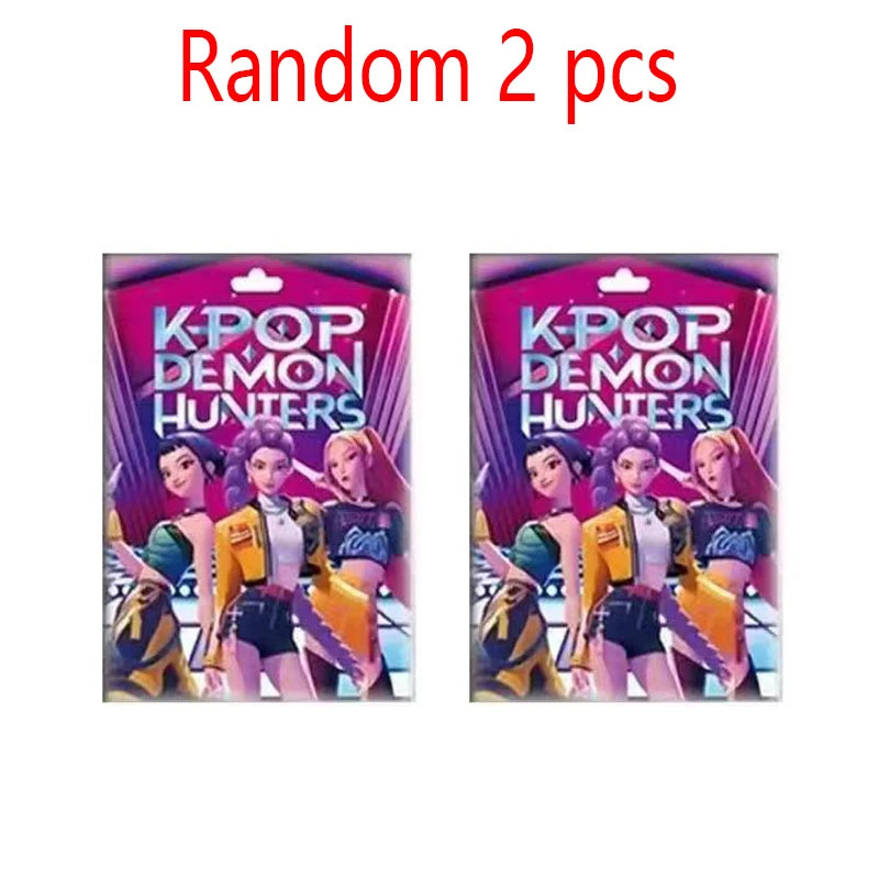 Anime Kpop Devil Hunter Blind Box Disassembly Fun Blind Bag Small Statue Peripheral Model Desktop Blind Box Decoration Gift