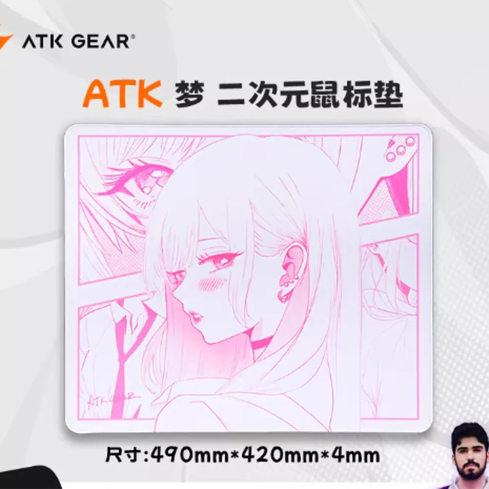 Atk Kong Xsoft Esports Mouse Pad Anti Slip Pad Desktop Gaming Gears PORON CSGO Pads For 60%-80% Mechanical Keyboard For Gamer