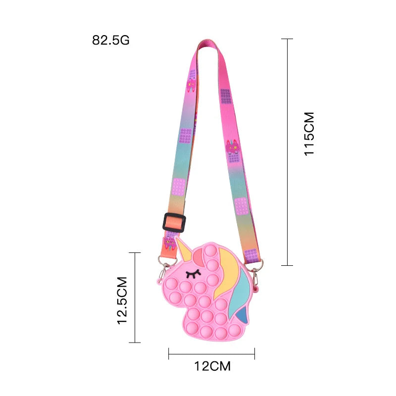 Summer Dress Girl Unicorn Cosplay Costume Children's Day Mesh Rainbow Tulle Princess Dress for Birthday Gift Kids Fashion Dress