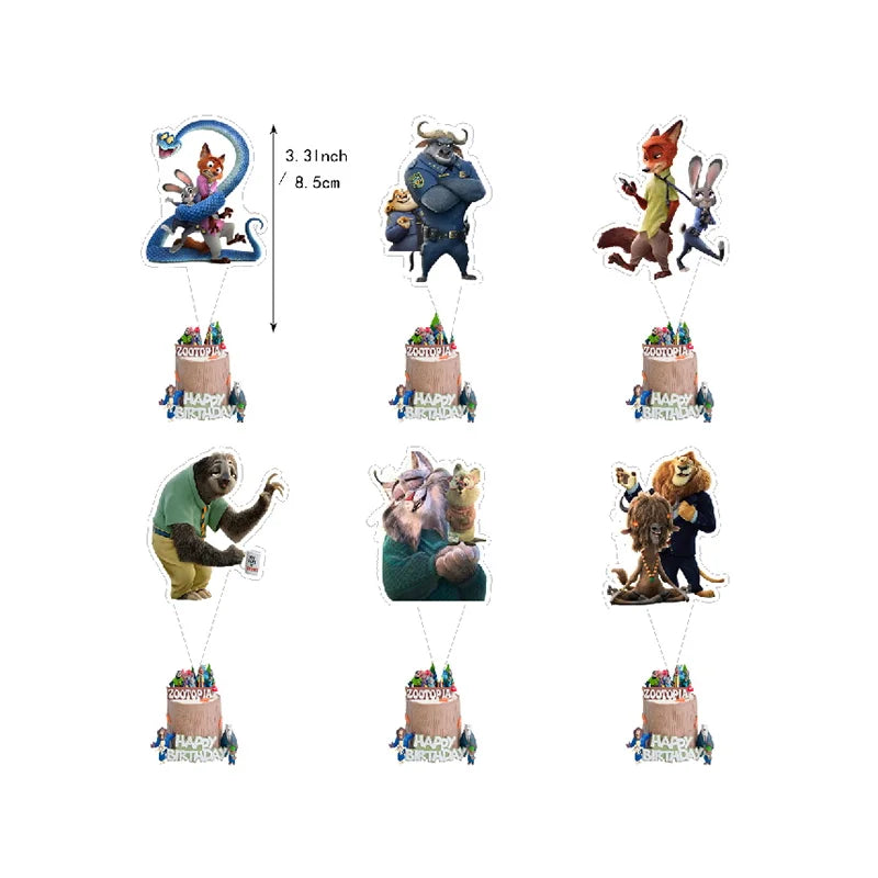 Disney Zootopia Birthday Party Decorations