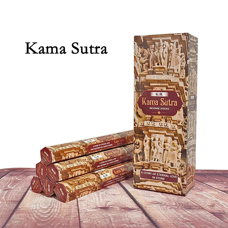 YXYMCF 1 Big Box Indian Incense Sticks White Sage Meditation Lavender Palo Santo Cense Purifying Air Deodorization Aromatherapy