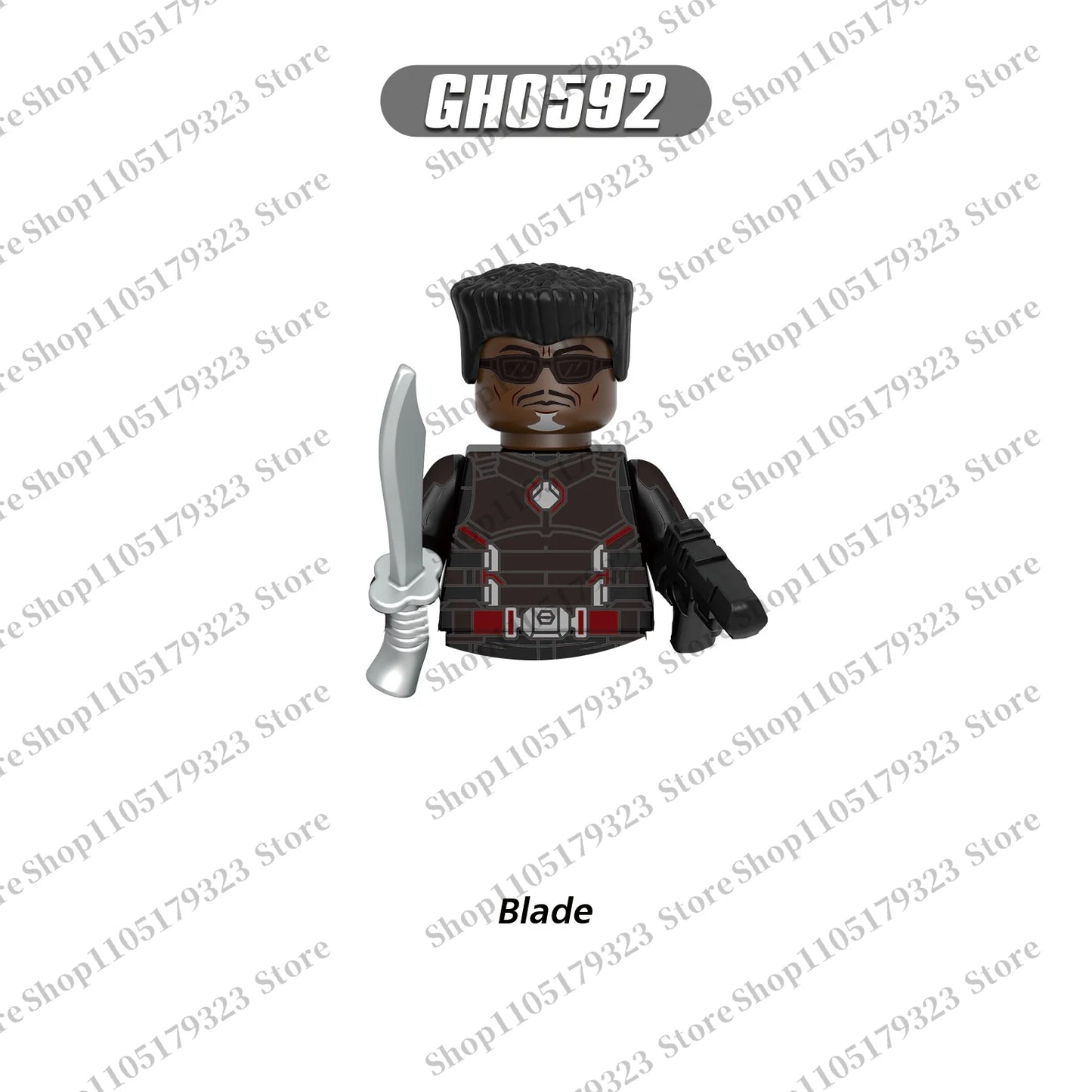 Marvel block toys Spider-Man Deadpool children's mini building blocks holiday gift brick toys
