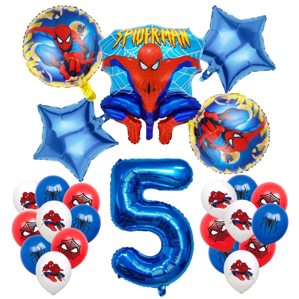 Spider Man Birthday Party Decor Paper Cups Plates Tablecloth For Kids Boy Spiderman Baby Shower Party Decorations Party Supplies