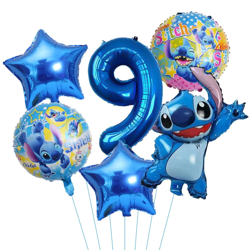 Disney Stilt themed party disposable cutlery paper cup paper plate table bra flag children's birthday party decoration set