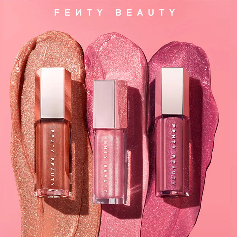 Hot Sale Fenty Beauty Lip Gloss Multicolor Moisten Shine Glitter Lip Plumper Makeup Beginner Liquid Lipstick Makeup Cosmetics