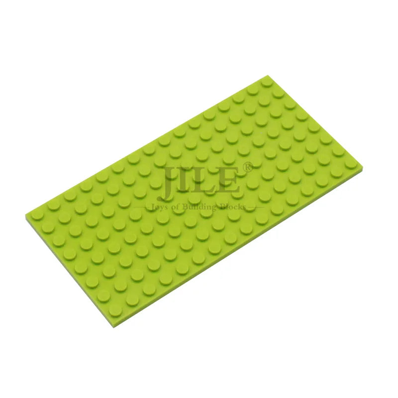 10pcs Moc Small Size Base Plate 8x16 92438 DIY Creative Enlighten Building Blocks Bricks Compatible with Assembles Particles
