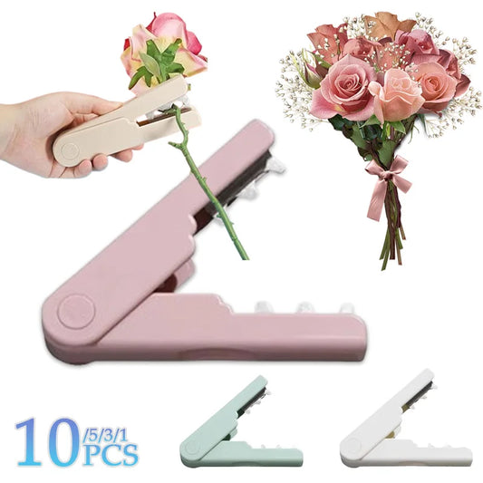 1/3/5/10PCS Rose Thorn Remover Flower Thorn Stem Leaf Stripper Rose Pincers Portable Florist Gardening Tools Bonsai Tools