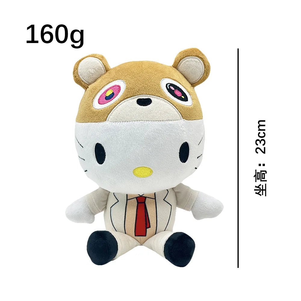 New Hello Kitty Ken Carson Rapper Trippie Taylors Plush Toy Doll with Clothes Stuffed Soft Plush Toys Fans Collect Gifts