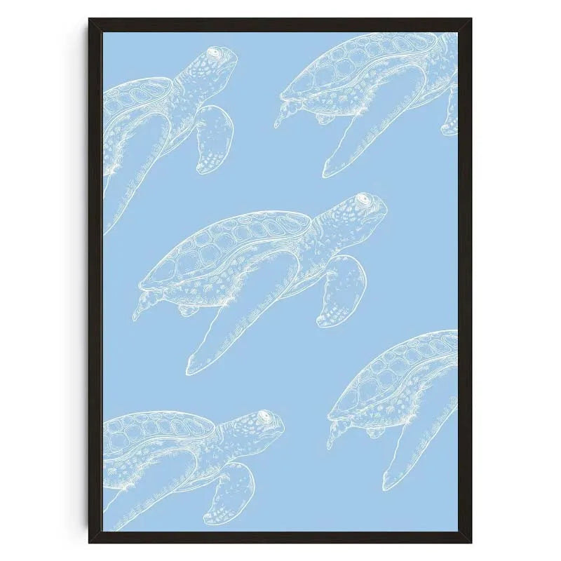 Seashells Meet Me At The Beach Poster Summer Sea Bikini Coastal Quotes Canvas Painting Trendy Wall Art Room Home Decor
