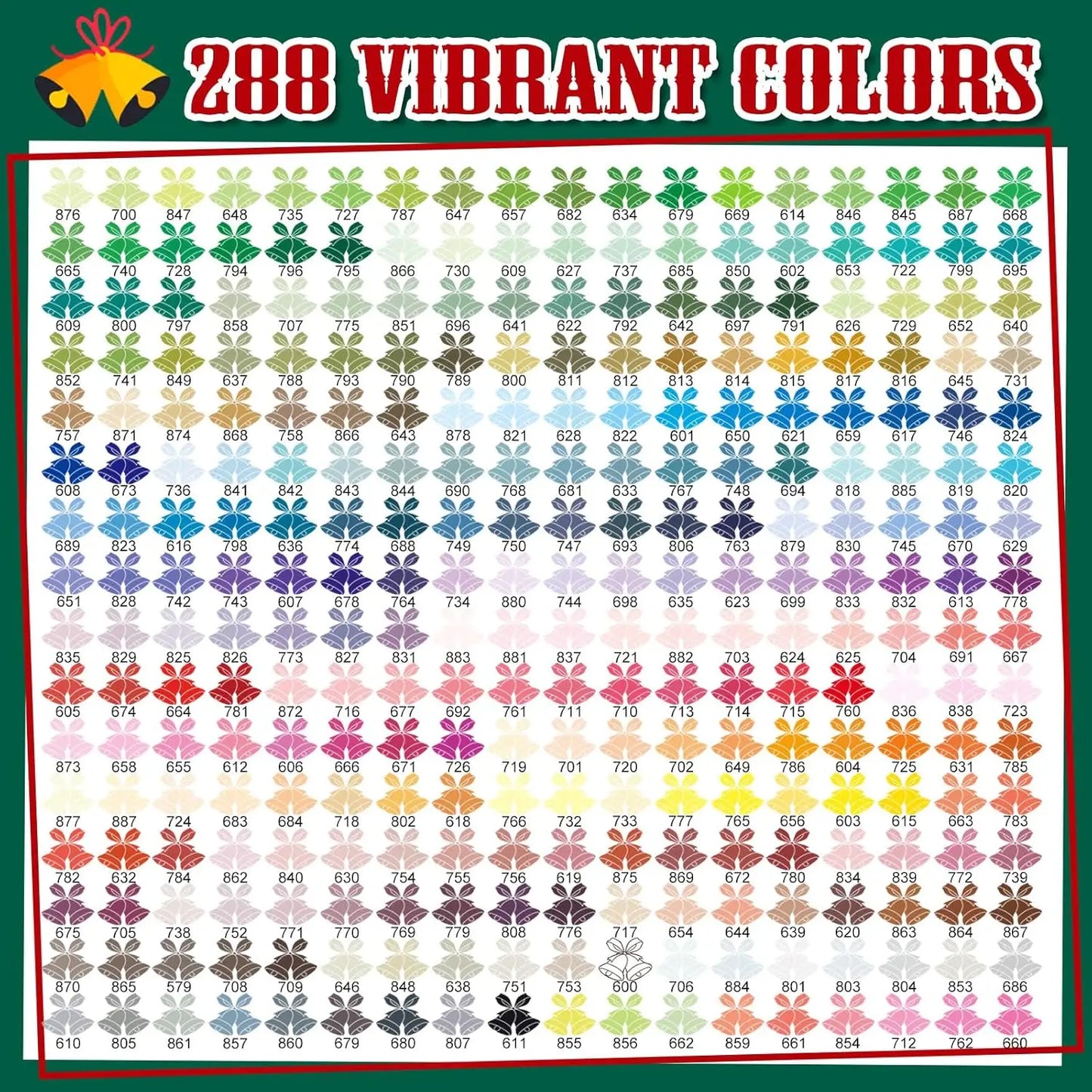 12-288 Colors Flexible Brush Acrylic Markers Set for Rock Wood Canvas Glass Stone DIY Crafts Painting Art Supplies