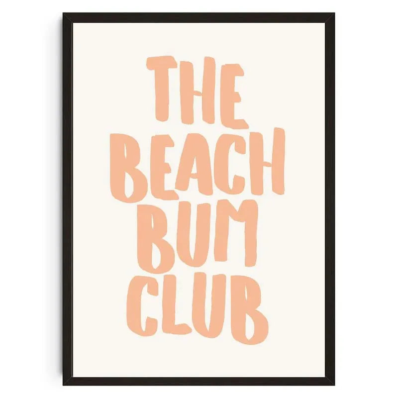 Seashells Meet Me At The Beach Poster Summer Sea Bikini Coastal Quotes Canvas Painting Trendy Wall Art Room Home Decor
