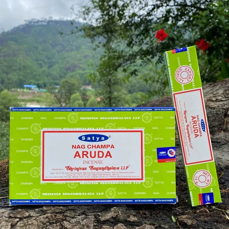 India Stick Incenses White Sage Sandalwood Natural Household Indoor Clean Air Indian Handmade Incense Sticks NAG Champa Satya