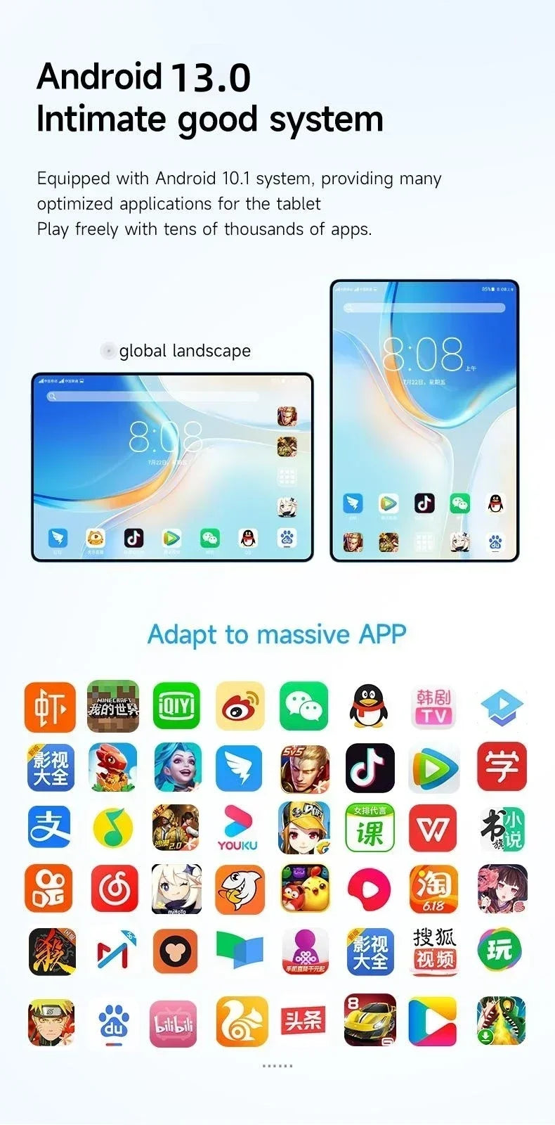 2025 New Original Global Edition Tablet Android 14 iPad Air Pro 22GB+2TB Snapdragon 888 Tablet 5G Dual SlM Card WIFI HD 4K MiTab