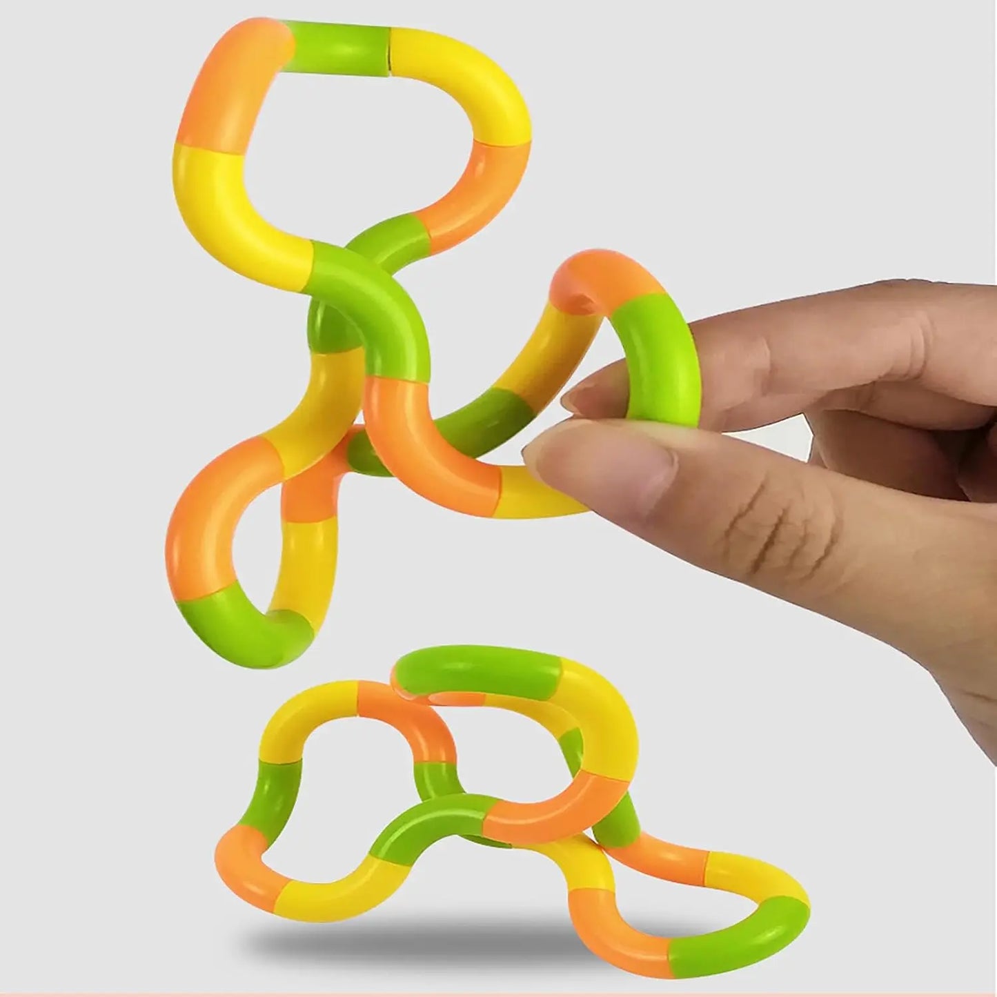 1/3/5Pcs Tangle Fidget Toy Deformation Sensory Hand-Eye Coordination Toy Anxiety Relief Twist Toy for Kid Adult Fine Motor Skill