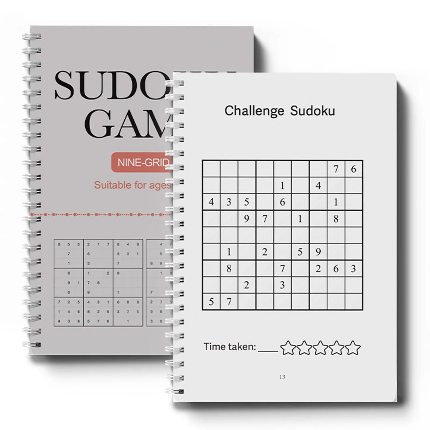 Sudoku for Kids Ages 3-6,6-9,9-12,12+ – Fun Logic Puzzle Workbook Set to Build Focus & Brain Skills