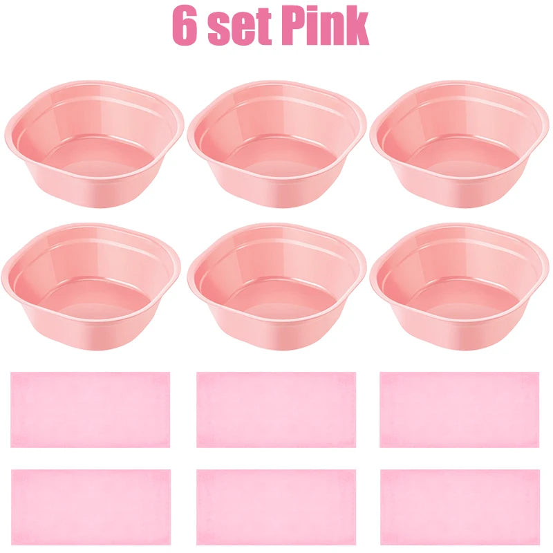Kids Foot Spa Kit for Girls Pedicure Spa Party Favors for Kids Birthday Foot Tub Washbasin Salon Towels Sleepover Sleeping Party