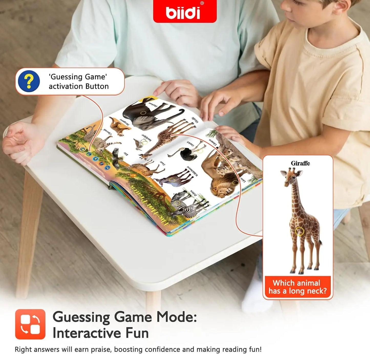 English Animal Sound Talking Book Autism Sensory Therapy Toys for Children Kids Travel Early Education Interactive Learning Aids
