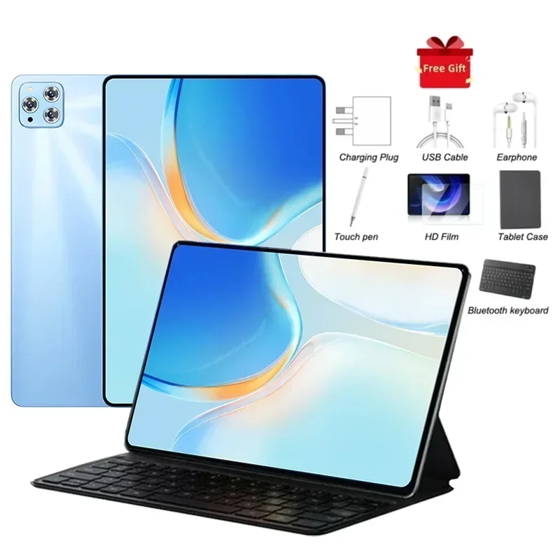 2025 New Original Global Edition Tablet Android 14 iPad Air Pro 22GB+2TB Snapdragon 888 Tablet 5G Dual SlM Card WIFI HD 4K MiTab