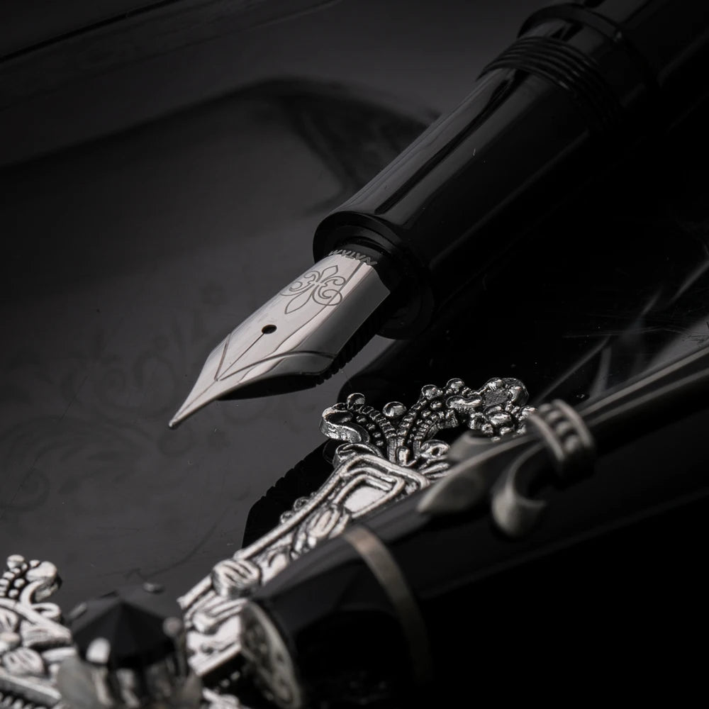 Natami Vacuum Filling Fountain Pen Fine Nib No.6 Smooth Writing Office Business Gift Pen