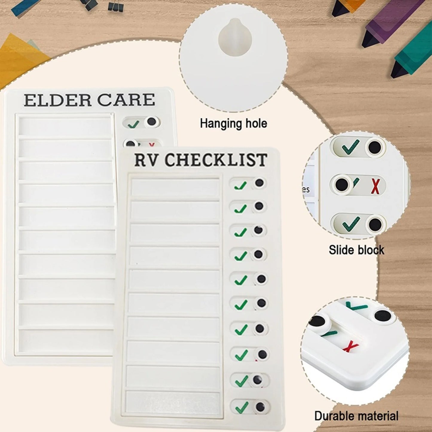 Reusable My Chores Checklist Task Board Daily Schedule Planner Memo Chore Chart Kid Responsibility Behavior Self Discipline Card