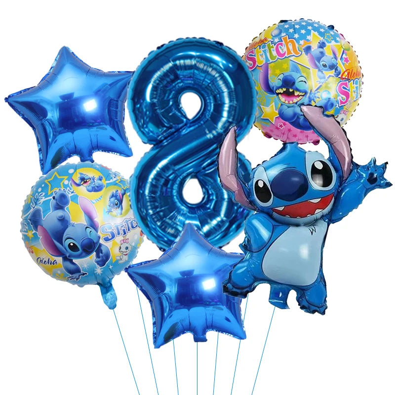 Disney Stilt themed party disposable cutlery paper cup paper plate table bra flag children's birthday party decoration set