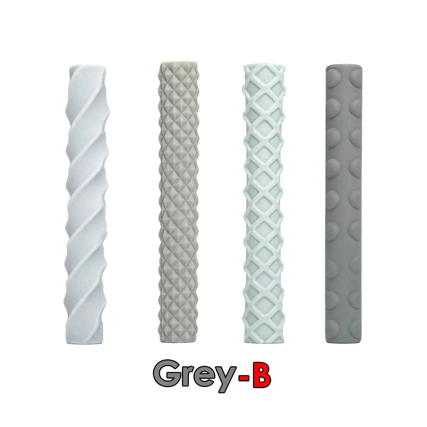 Silicone Textured Pencil Grips Sensory Fidget Toy For ADHD Autism Stress Relief Finger Skills Training Kids Adults Class Office