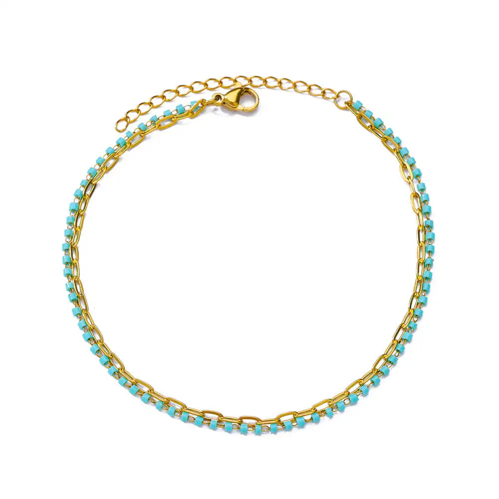 Elegant Zircon Flowers Bracelet For Women Girls Charm Gold Color Stainless Steel Plant Bracelets Luxury Designer Jewelry Gifts