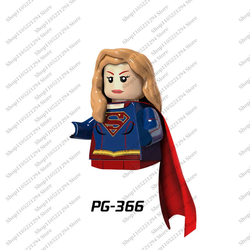 Marvelbuilding blocks toy  MINI brick toys Ant-man Spider-Man Fantastic Four educational human-shaped DIY toys holiday gifts