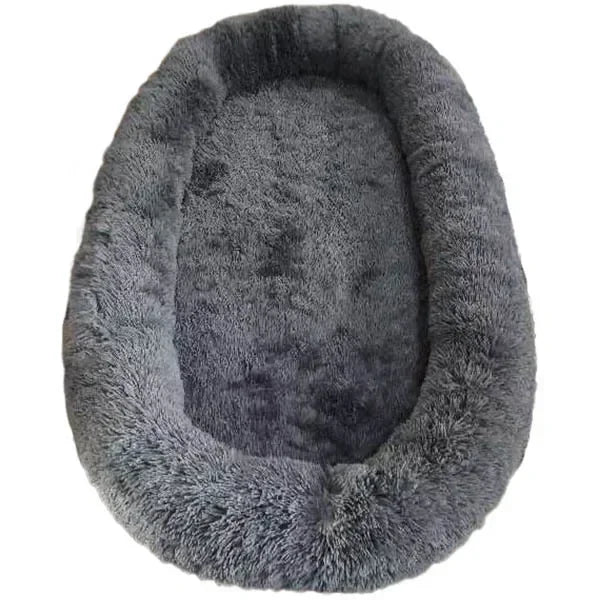 Large pet dog luxury sponge bed for human use, giant pet cat dog bed, shared leisure luxury dog bed for pets and people