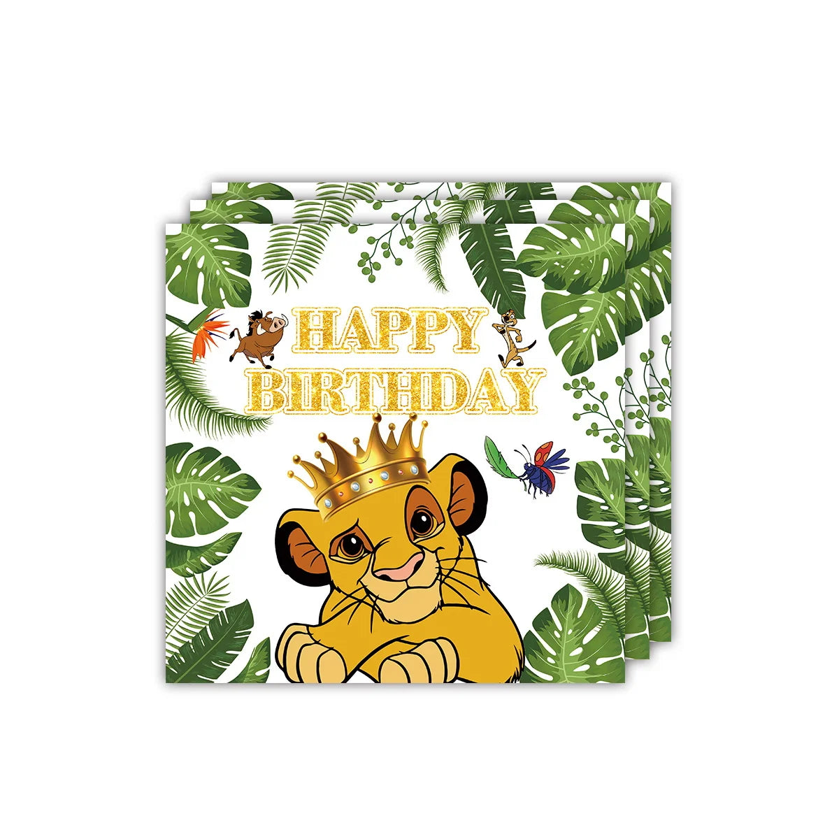 Disney The Lion King Birthday Party Decoration New Plates Cups Napinks Tablecloth King Lion Birthday Balloon Party Favor Balloon