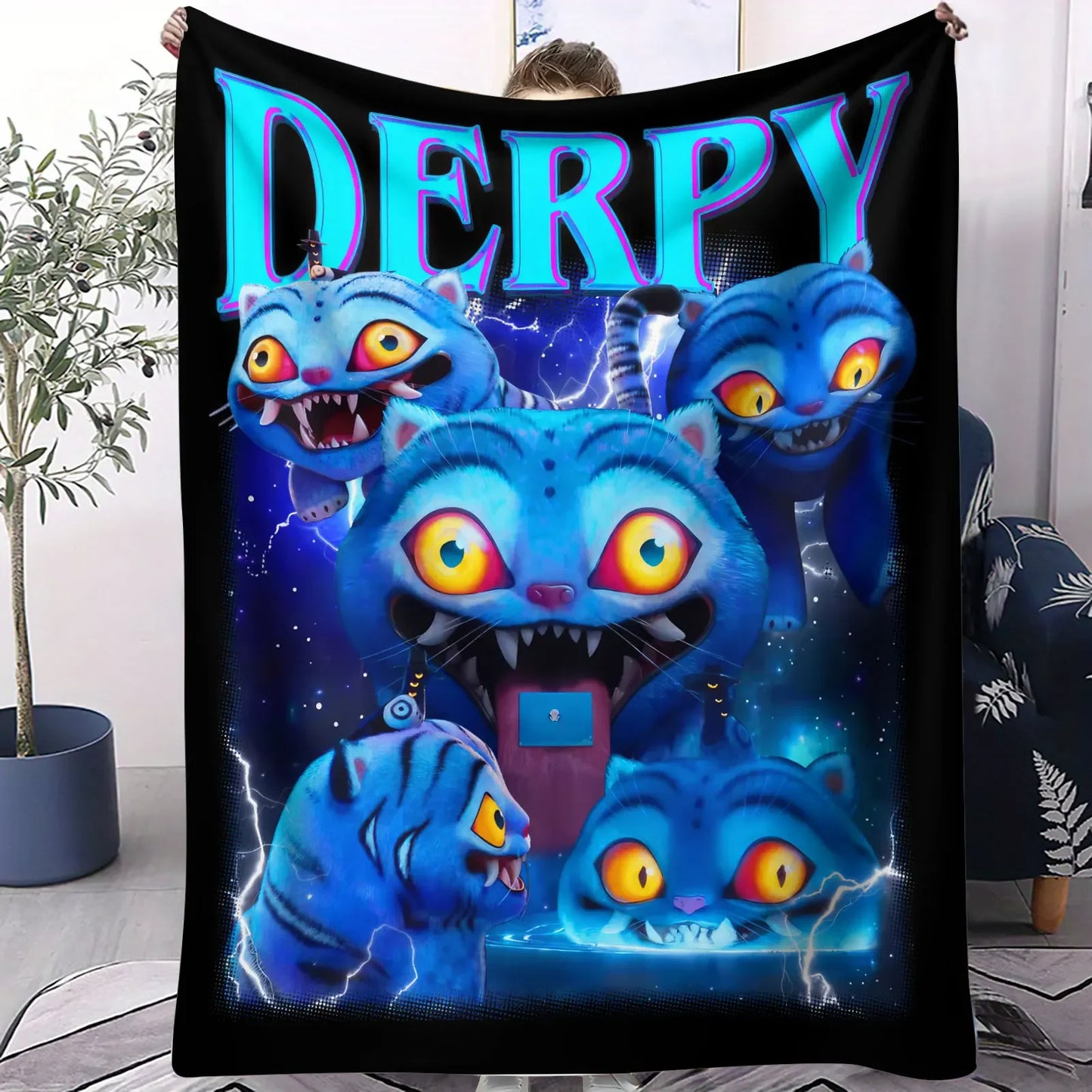 K Pop Demon Hunters Huntrix Blanket Hot Anime Flannel Throw Anime Fan Gift for Travel Camping Sofa Bed Cover Living Room Decor