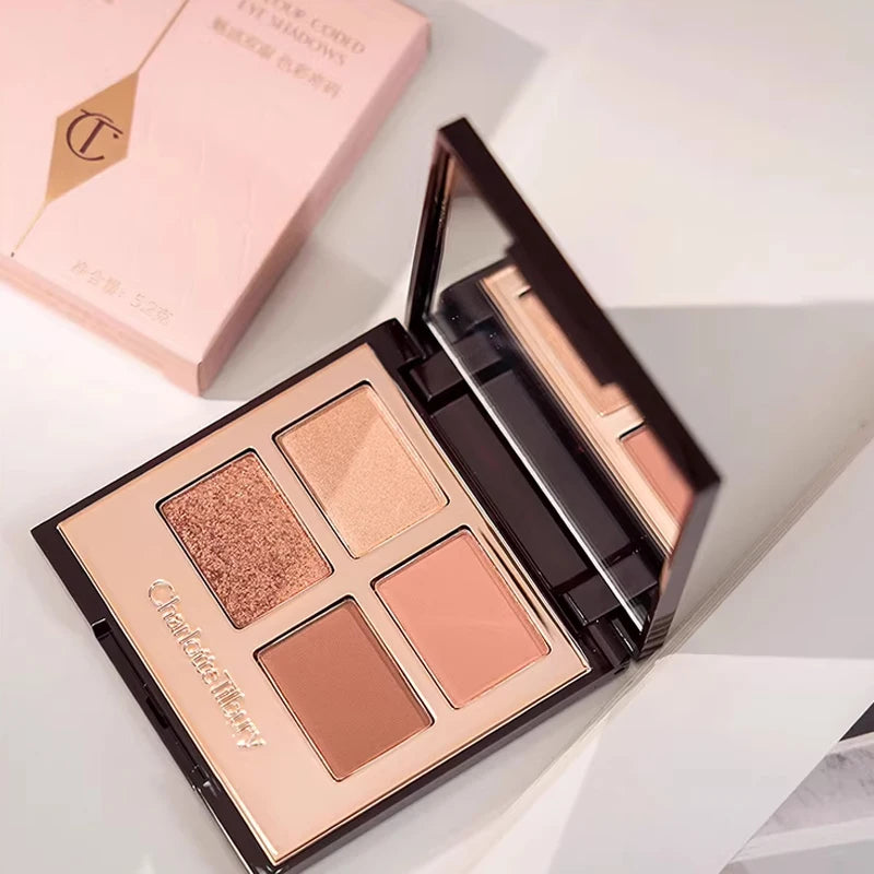 Charlotte Tilbury CT Makeup Sets Highlighters Lip Blam 4 Color Eyeshadow Palette Lip Gloss Lip Blam Set Pillow Talk Long Lasting
