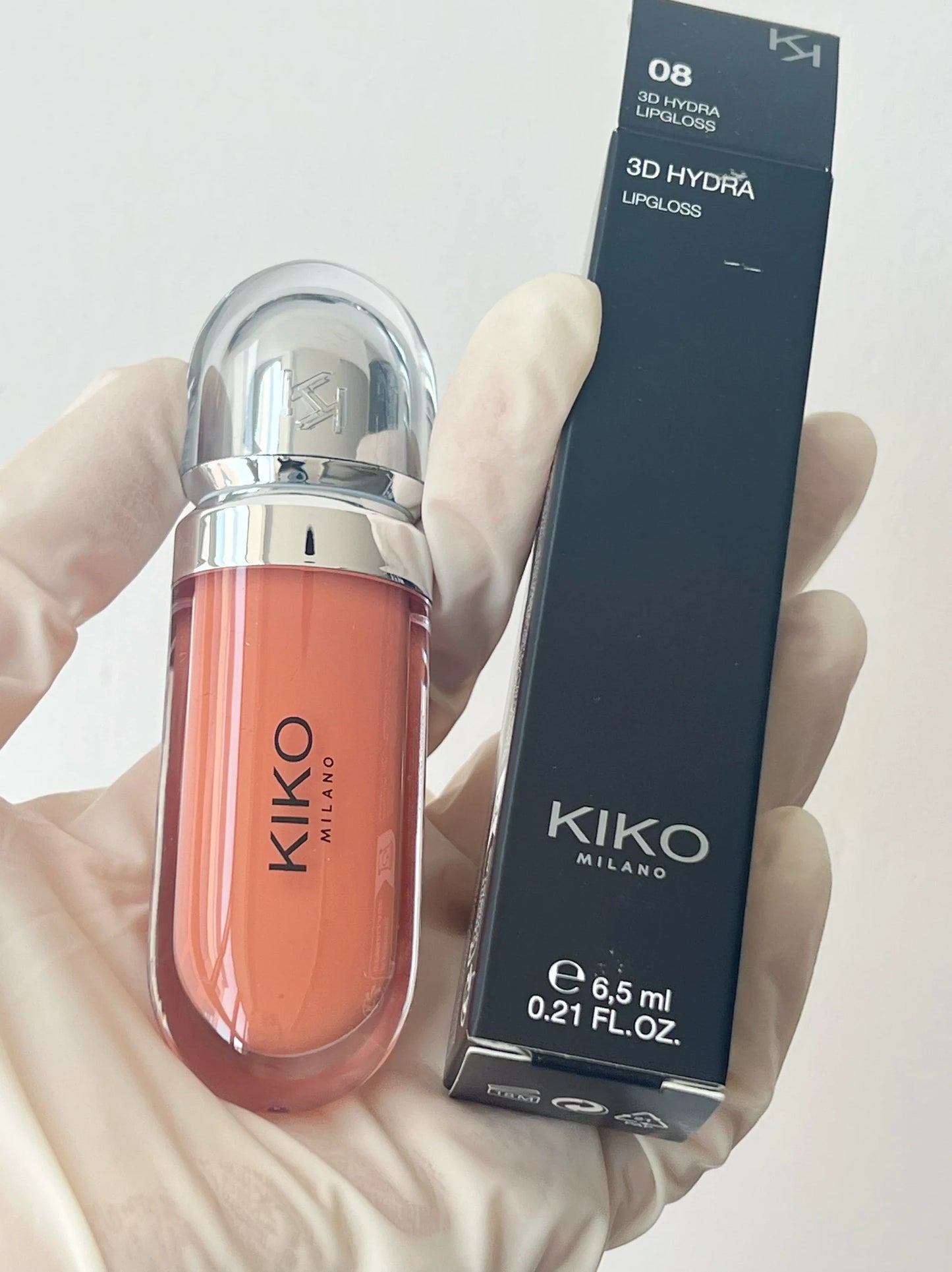 KIKO 3D Liquid Lip Glaze Transparent Lip Gloss Mirror Lipstick Nourishing Glossy Full Lips Not Fading Milk Tea Bean Paste Makeup