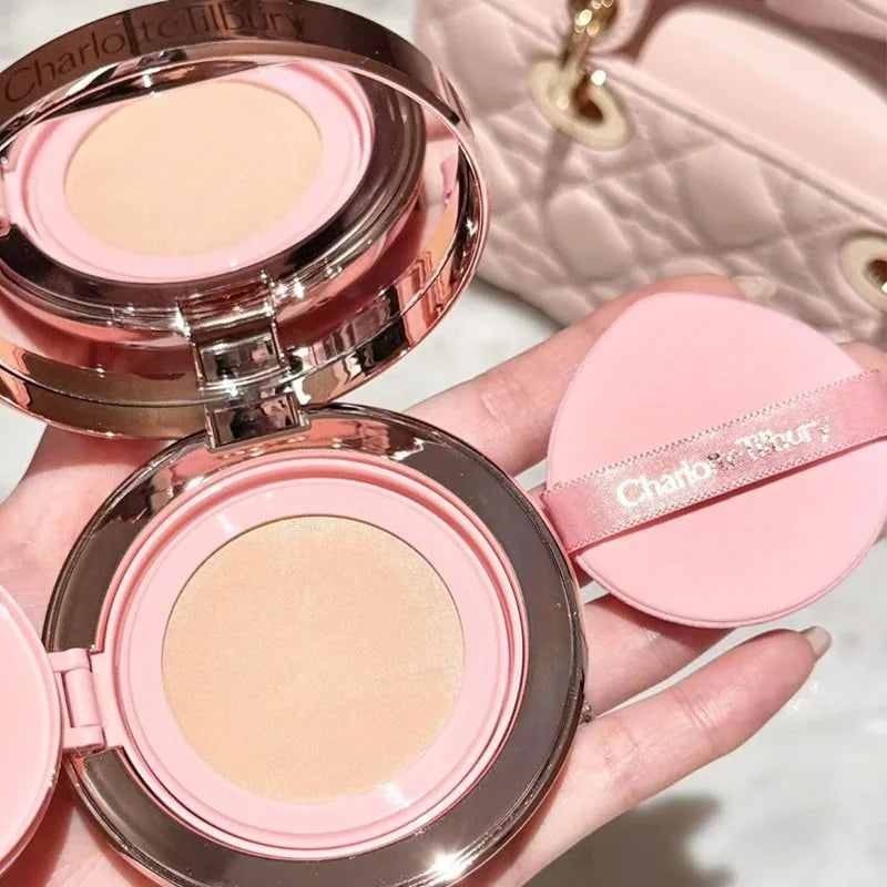 Charlotte Tilbury Liquid Foundation Cushion Foundation Setting Spray Pressed Powder Love 2 Color Powder Blusher Eyeshadow Rouge