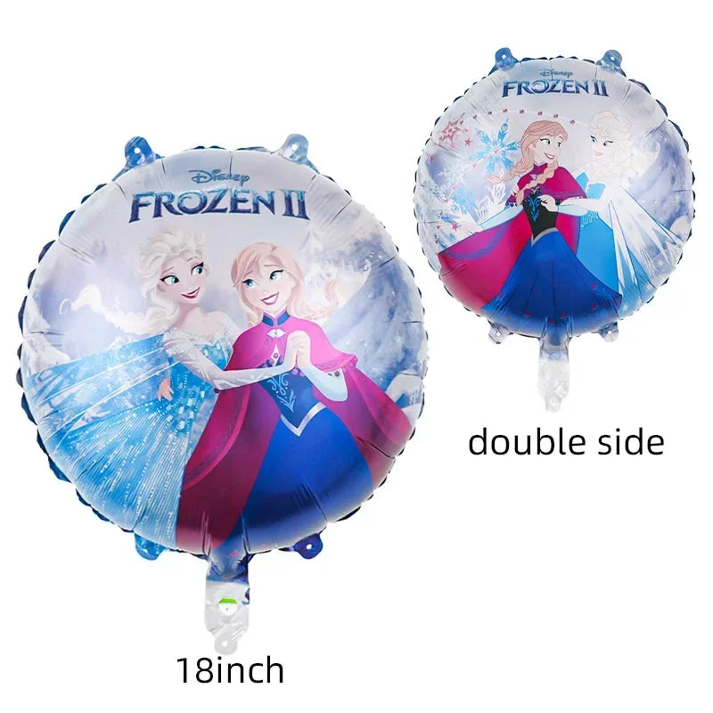 1pcs Princess Frozen Balloon Cartoon Elsa Anna Olaf Foil Balloon for Children's Birthday Party Baby Shower Decoration