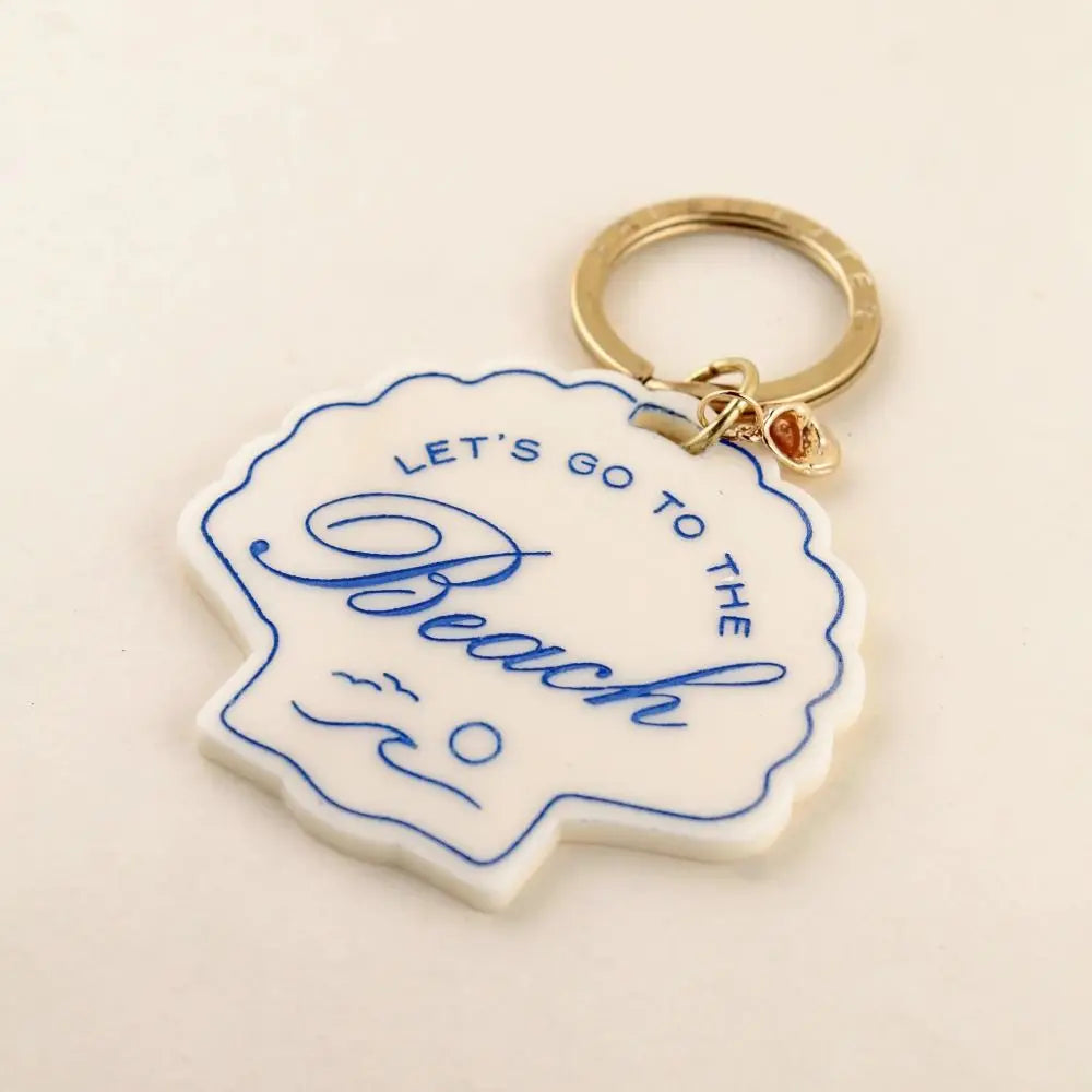 Acrylic Charms Retro Rope Woven Pendant Geometric Car Keyring Mobile Phone Pendant Fashion Cartoon Bag Chain Charms
