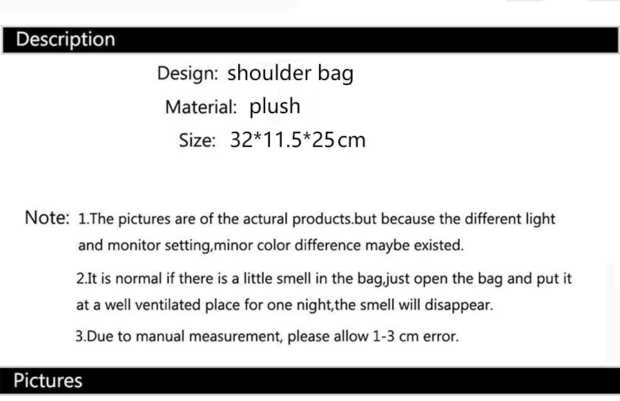 Soft Handbag Large Capacity Fall Winter Shoulder Bag Women Lamb Wool Tote Bag Zipper Closure Casual Shopping Traveling Tote