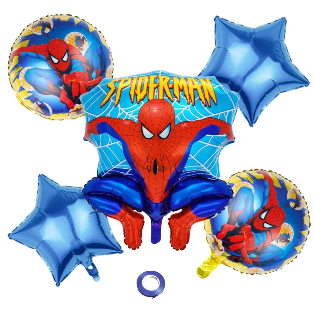 Spider Man Birthday Party Decor Paper Cups Plates Tablecloth For Kids Boy Spiderman Baby Shower Party Decorations Party Supplies