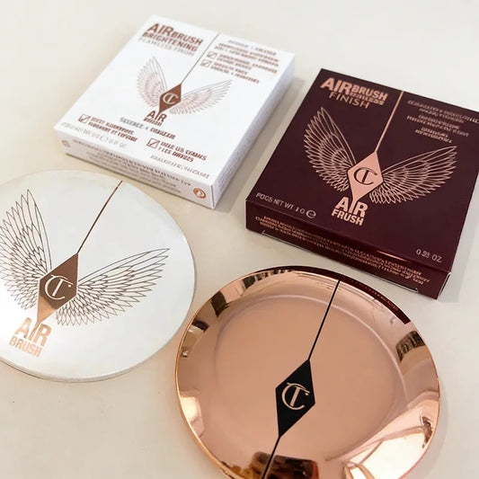 Charlotte Tilbury Set Pressed Powder Oil Control Matte High Gloss Face Repair Honey Powder Celebrity Same Brand Makeup Products