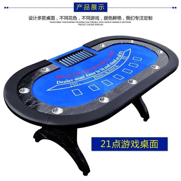 Wooden Multi Games 3 in 1 Player Banker Baccarat Roulette Wheel Black Jack Blackjack Poker Table for Home Casino Hotel Bar Club