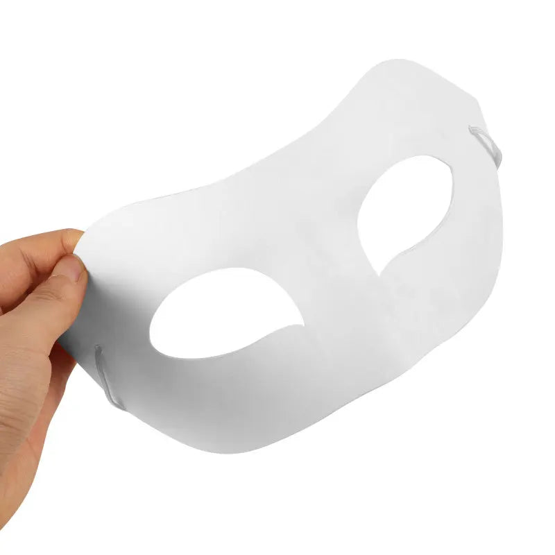 12/20/24 Pcs Halloween Mask DIY Paintable Blank Mask Paper Art Masks DIY Painting Masks For Masquerade Cosplay Party