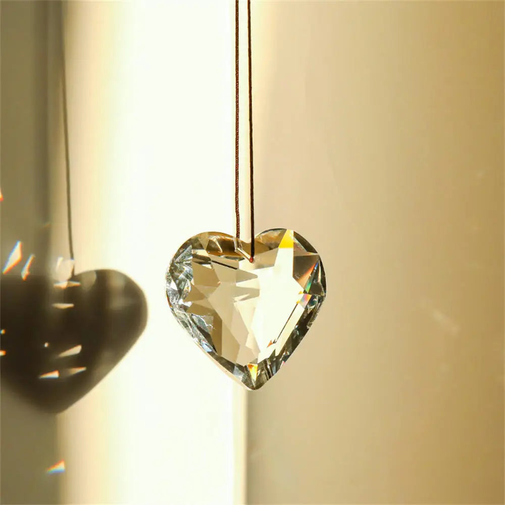 1PCs K9 Crystal Prism AB Clear Faceted Large Oval Chandelier Crystal Hanging Ornaments DIY Suncatcher Pendants Rainbow Maker