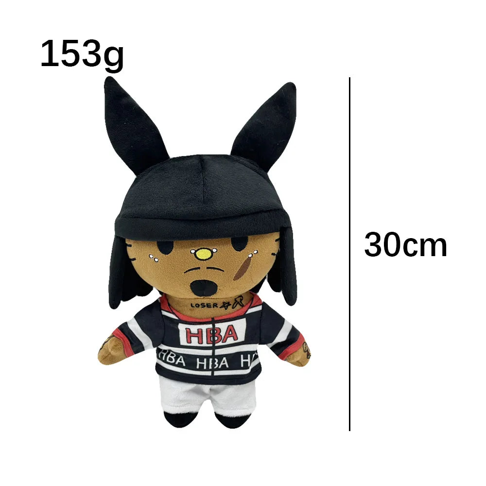 New Hello Kitty Ken Carson Rapper Trippie Taylors Plush Toy Doll with Clothes Stuffed Soft Plush Toys Fans Collect Gifts