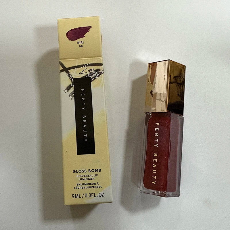Hot Sale Fenty Beauty Lip Gloss Multicolor Moisten Shine Glitter Lip Plumper Makeup Beginner Liquid Lipstick Makeup Cosmetics