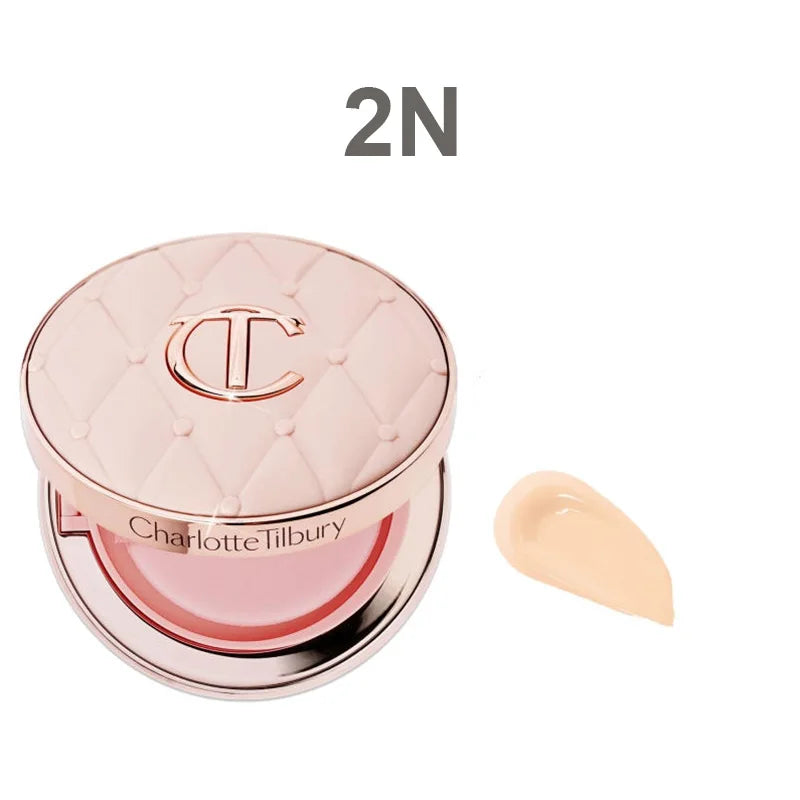 Shimmer Makeup Air Cushion Charlotte Tilbury Lightweight Moisture Oil Control Two Color Heart Shape Powder Blusher Unique Design