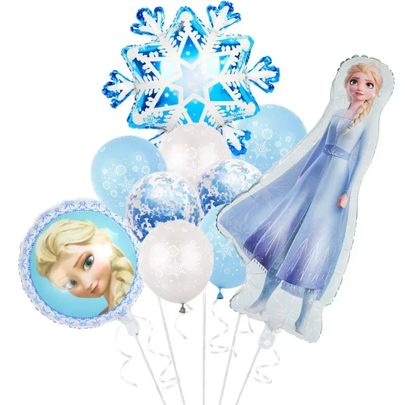 1pcs Princess Frozen Balloon Cartoon Elsa Anna Olaf Foil Balloon for Children's Birthday Party Baby Shower Decoration